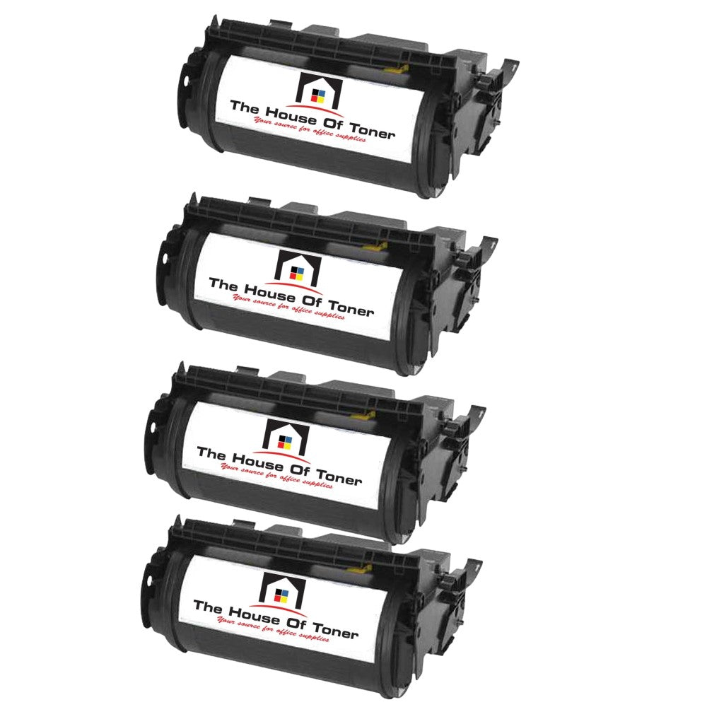 Compatible Toner Cartridge Replacement for LEXMARK 12A6735 (Black) 20K YLD (4-Pack) Compatible Toner Cartridge Replacement for LEXMARK 12A6735 (Black) 20K YLD (4-Pack)