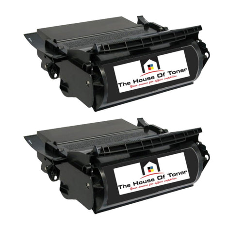 Compatible Toner Cartridge Replacement for LEXMARK 1382625 (Black) 17.6K YLD (2-Pack)