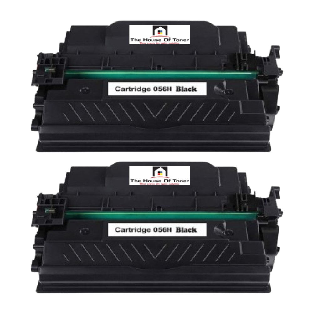 Compatible Toner Cartridge Replacement For Canon 3008C001 (056H) Black (21K YLD) W/New Chip (2-Pack) Compatible Toner Cartridge Replacement For Canon 3008C001 (056H) Black (21K YLD) W/New Chip (2-Pack)