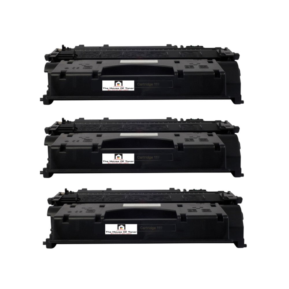 Compatible Toner Cartridge Replacement For CANON 3480B001AA (119) High Yield Black (6.4K YLD) 3-Pack Compatible Toner Cartridge Replacement For CANON 3480B001AA (119) High Yield Black (6.4K YLD) 3-Pack