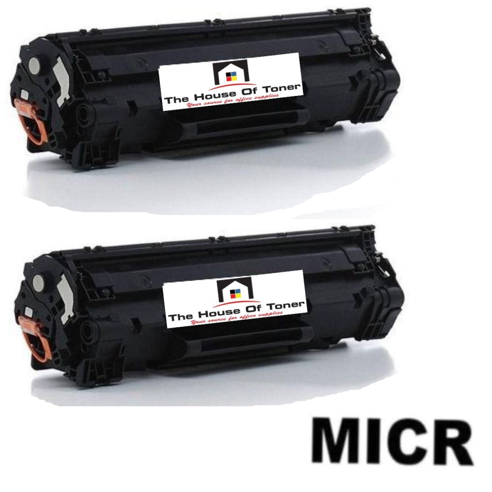 Compatible Toner Cartridge Replacement for Canon 3483B001AA (TYPE 126) Black (2.1K YLD) 2-Pack (W/Micr) Compatible Toner Cartridge Replacement for Canon 3483B001AA (TYPE 126) Black (2.1K YLD) 2-Pack (W/Micr)