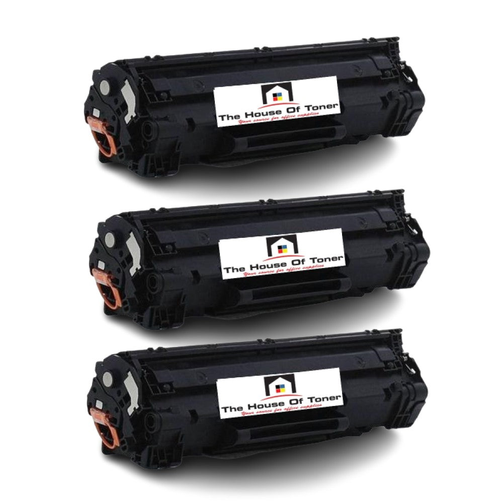 Compatible Toner Cartridge Replacement for Canon 3483B001AA (TYPE 126) Black (2.1K YLD) 3-Pack Compatible Toner Cartridge Replacement for Canon 3483B001AA (TYPE 126) Black (2.1K YLD) 3-Pack