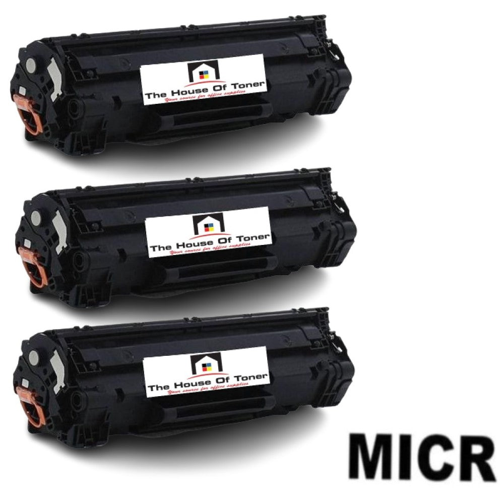 Compatible Toner Cartridge Replacement for Canon 3483B001AA (TYPE 126) Black (2.1K YLD) 3-Pack (W/Micr) Compatible Toner Cartridge Replacement for Canon 3483B001AA (TYPE 126) Black (2.1K YLD) 3-Pack (W/Micr)