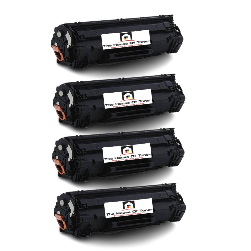 Compatible Toner Cartridge Replacement For Canon 3483B001AA (TYPE 126) Black (2.1K YLD) 4-Pack Compatible Toner Cartridge Replacement For Canon 3483B001AA (TYPE 126) Black (2.1K YLD) 4-Pack