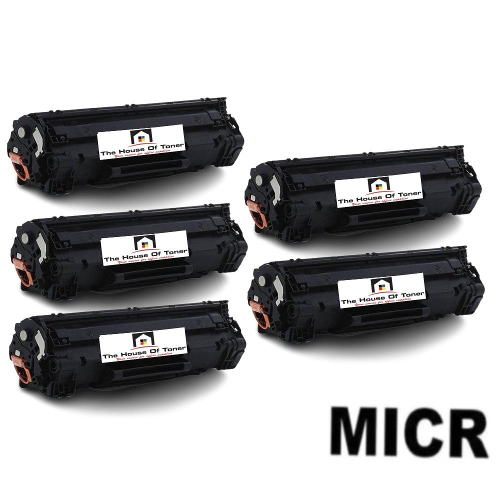 Compatible Toner Cartridge Replacement for Canon 3483B001AA (TYPE 126) Black (2.1K YLD) 5-Pack (W/Micr) Compatible Toner Cartridge Replacement for Canon 3483B001AA (TYPE 126) Black (2.1K YLD) 5-Pack (W/Micr)