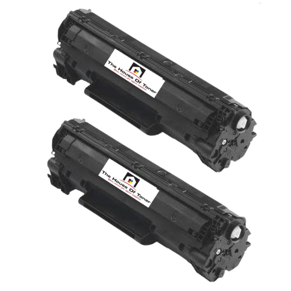 Compatible Toner Cartridge Replacement for CANON 3500B001AA (TYPE-128) Black (2.1K YLD) 2-Pack Compatible Toner Cartridge Replacement for CANON 3500B001AA (TYPE-128) Black (2.1K YLD) 2-Pack