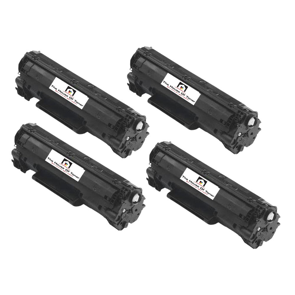 Compatible Toner Cartridge Replacement for CANON 3500B001AA (TYPE-128) Black (2.1K YLD) 4-Pack Compatible Toner Cartridge Replacement for CANON 3500B001AA (TYPE-128) Black (2.1K YLD) 4-Pack