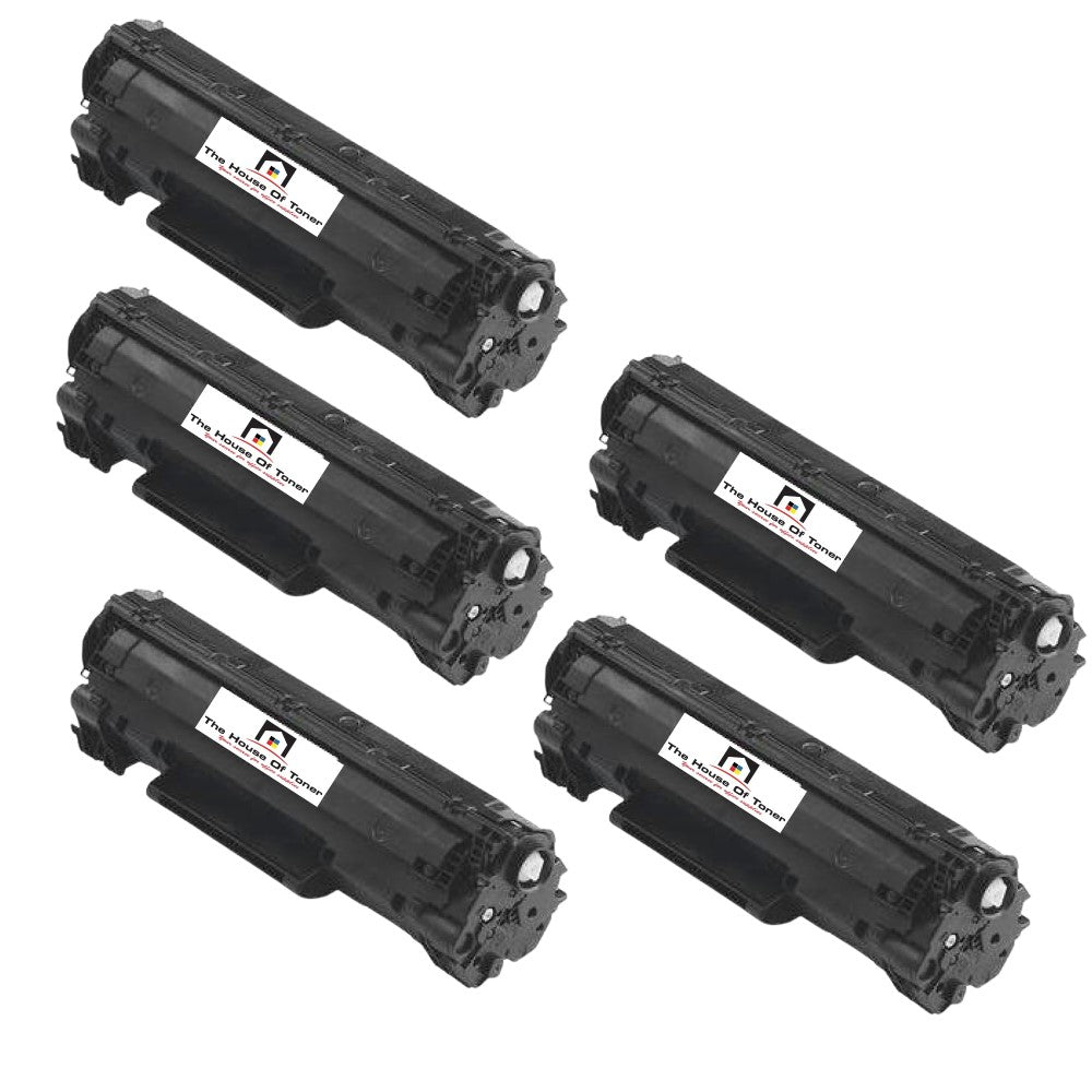 Compatible Toner Cartridge Replacement for CANON 3500B001AA (TYPE-128) Black (2.1K YLD) 5-Pack Compatible Toner Cartridge Replacement for CANON 3500B001AA (TYPE-128) Black (2.1K YLD) 5-Pack