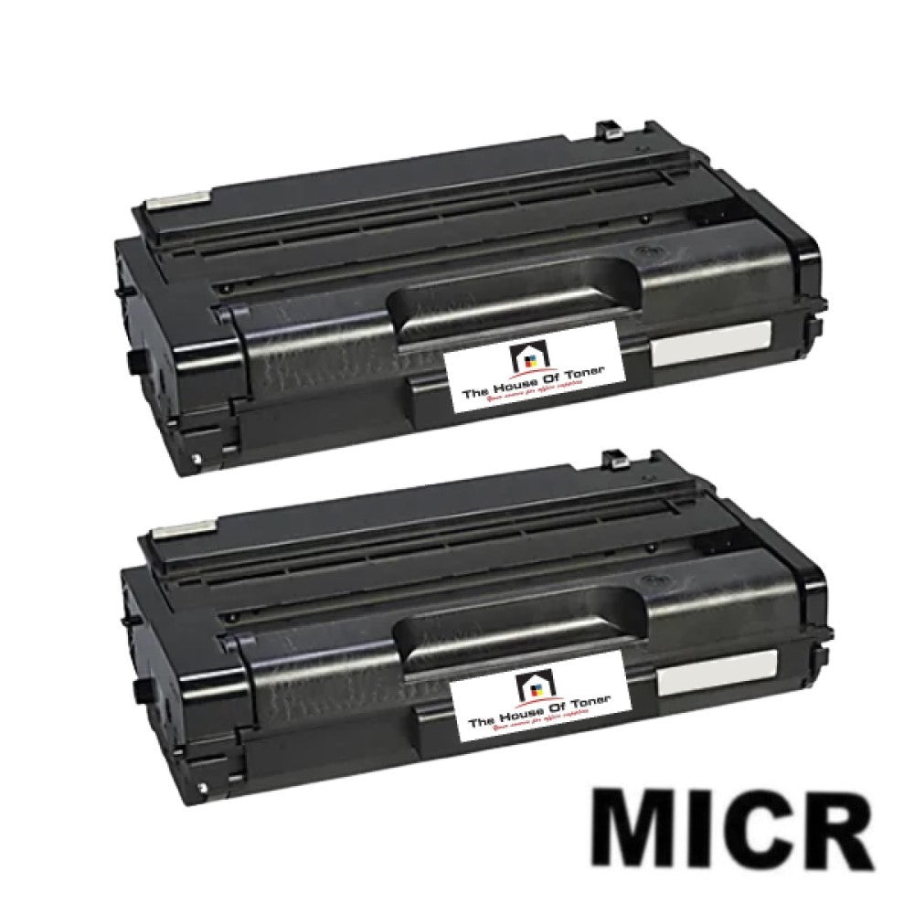 Compatible Toner Cartridge Replacement for Lanier 406989 (Black) 6.4K YLD (W/Micr) 2-Pack Compatible Toner Cartridge Replacement for Lanier 406989 (Black) 6.4K YLD (W/Micr) 2-Pack