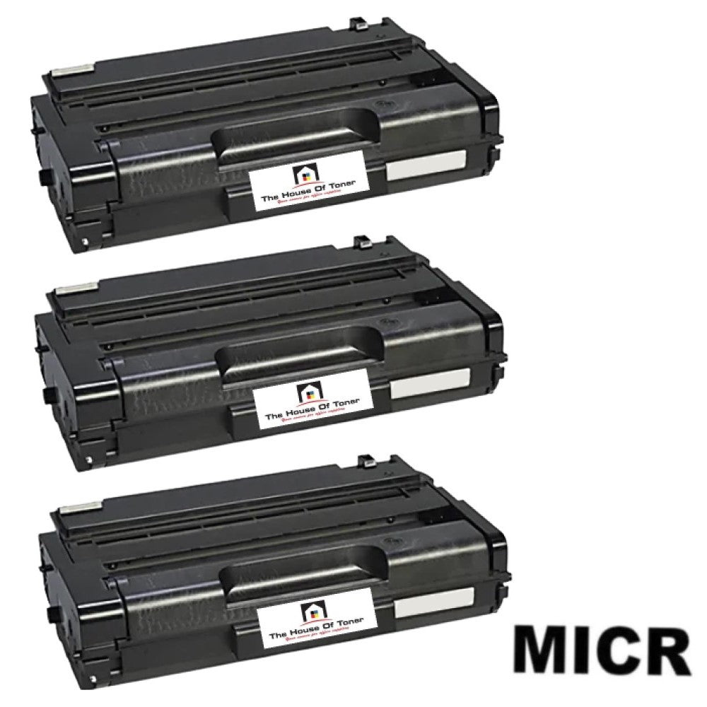 Compatible Toner Cartridge Replacement for Lanier 406989 (Black) 6.4K YLD (W/Micr) 3-Pack Compatible Toner Cartridge Replacement for Lanier 406989 (Black) 6.4K YLD (W/Micr) 3-Pack