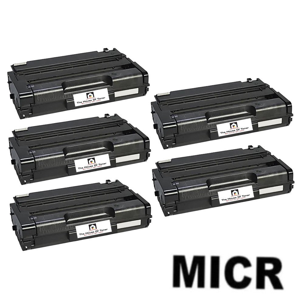 Compatible Toner Cartridge Replacement for Lanier 406989 (Black) 6.4K YLD (W/Micr) 5-Pack Compatible Toner Cartridge Replacement for Lanier 406989 (Black) 6.4K YLD (W/Micr) 5-Pack