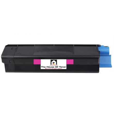 Compatible Toner Cartridge Replacement for OKIDATA 43034802 (TYPE C6) Magenta (15K YLD)