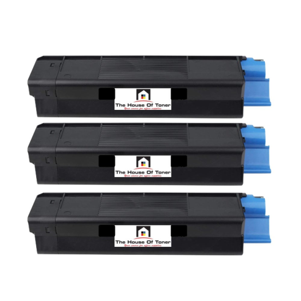 Compatible Toner Cartridge Replacement For OKIDATA 43034804 (TYPE C6) Black (15K YLD) 3-Pack Compatible Toner Cartridge Replacement For OKIDATA 43034804 (TYPE C6) Black (15K YLD) 3-Pack