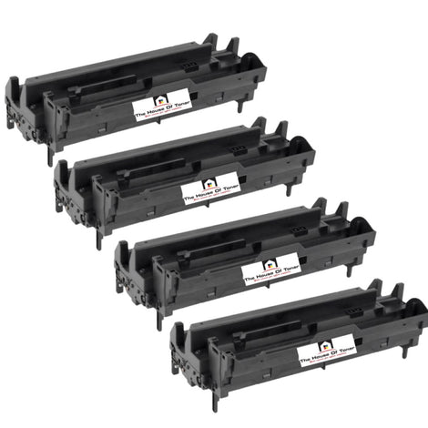 Compatible Drum Unit Replacement for OKIDATA 43501901 (Black) 25K YLD (4-Pack)