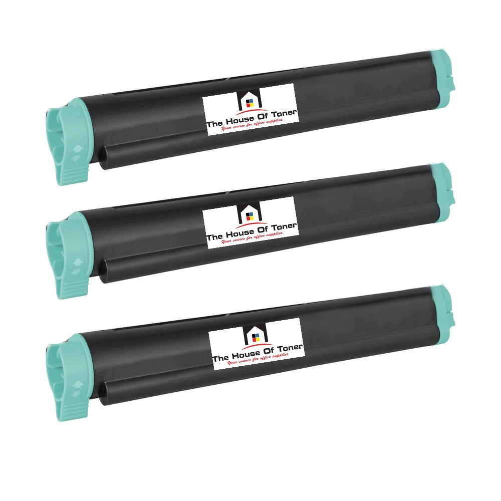 Compatible Toner Cartridge Replacement For OKIDATA 43502301 (Black) 3K YLD (3-Pack) Compatible Toner Cartridge Replacement For OKIDATA 43502301 (Black) 3K YLD (3-Pack)