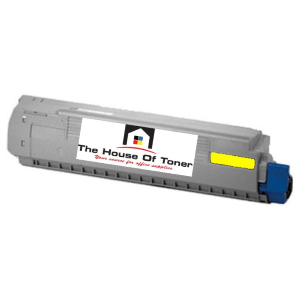 Compatible Toner Cartridge Replacement for OKIDATA 44059109 (Yellow) 8K YLD Compatible Toner Cartridge Replacement for OKIDATA 44059109 (Yellow) 8K YLD