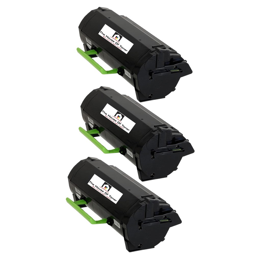 Compatible Toner Cartridge Replacement For Lexmark 50F1X00 (501X) Extra High Yield Black (10K YLD) 3-Pack Compatible Toner Cartridge Replacement For Lexmark 50F1X00 (501X) Extra High Yield Black (10K YLD) 3-Pack