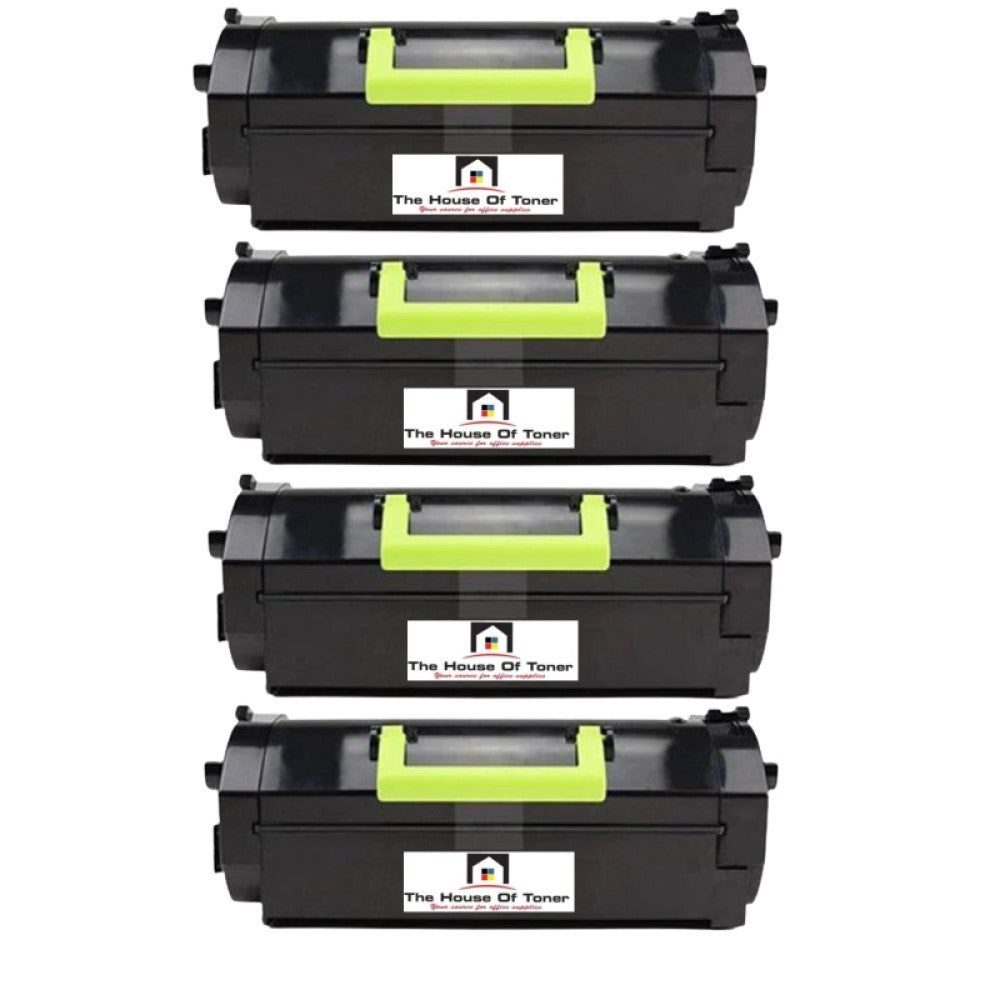 Compatible Toner Cartridge Replacement for Lexmark 51B1000X (High Yield Black) 6.5K YLD (4-Pack) Compatible Toner Cartridge Replacement for Lexmark 51B1000X (High Yield Black) 6.5K YLD (4-Pack)