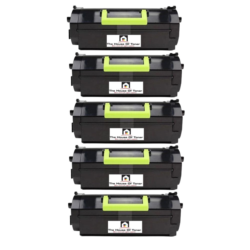 Compatible Toner Cartridge Replacement for Lexmark 51B1000X (High Yield Black) 6.5K YLD (5-Pack) Compatible Toner Cartridge Replacement for Lexmark 51B1000X (High Yield Black) 6.5K YLD (5-Pack)