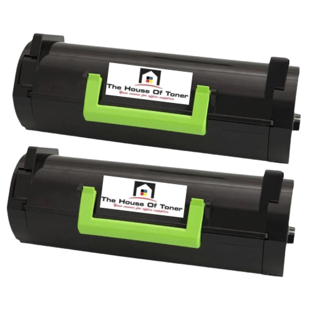 Compatible Toner Cartridge Replacement for Lexmark 51B1X00 (Black) 20K YLD (2-Pack) Compatible Toner Cartridge Replacement for Lexmark 51B1X00 (Black) 20K YLD (2-Pack)