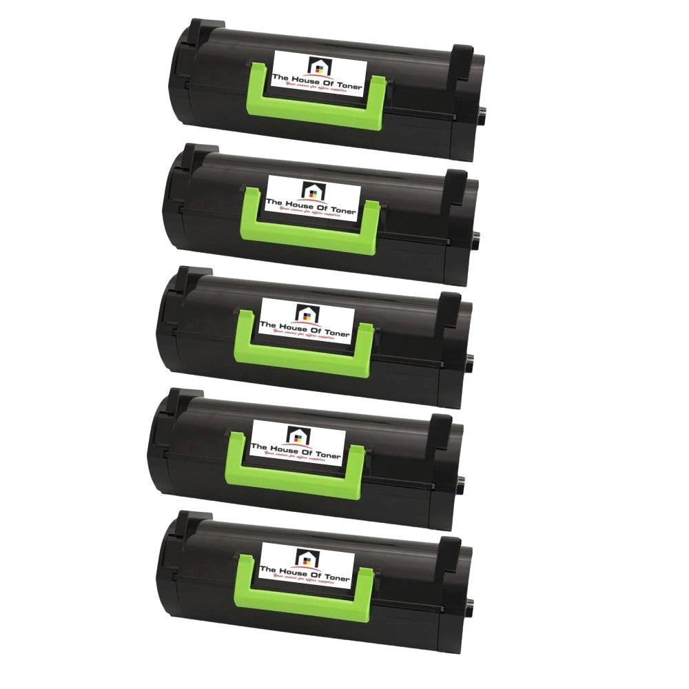 Compatible Toner Cartridge Replacement for Lexmark 51B1X00 (Black) 20K YLD (5-Pack) Compatible Toner Cartridge Replacement for Lexmark 51B1X00 (Black) 20K YLD (5-Pack)