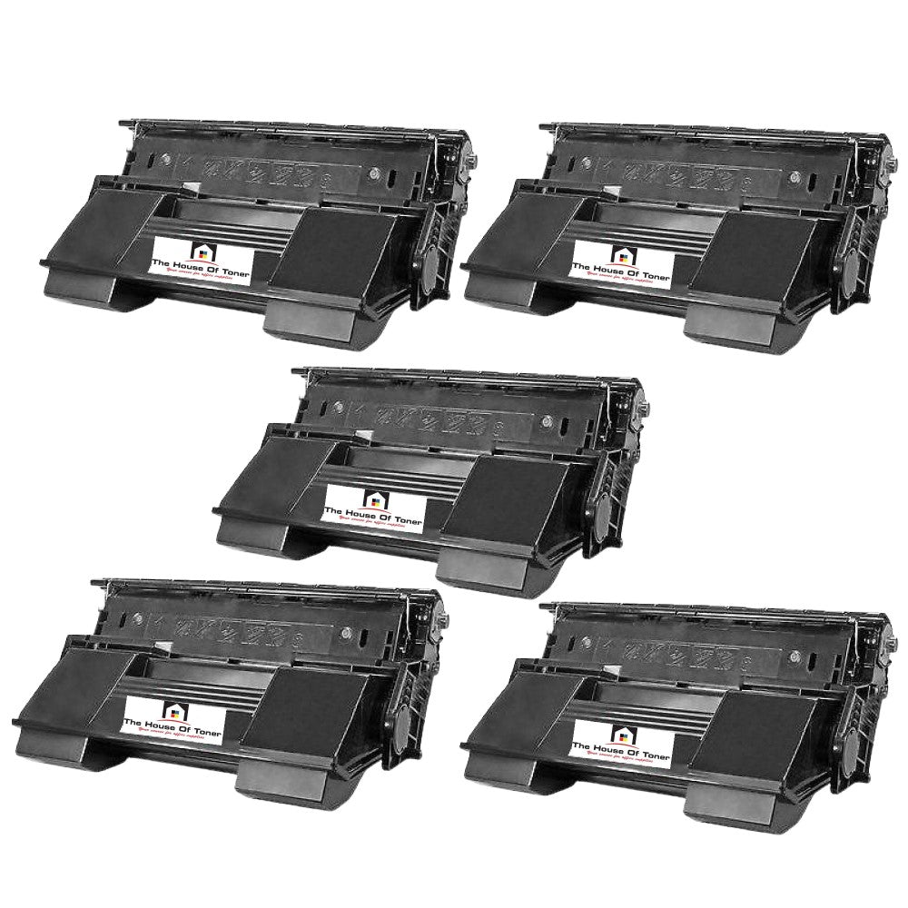 Compatible Toner Cartridge Replacement for OKIDATA 52116002 (High Yield Black) 18K YLD (5-Pack) Compatible Toner Cartridge Replacement for OKIDATA 52116002 (High Yield Black) 18K YLD (5-Pack)