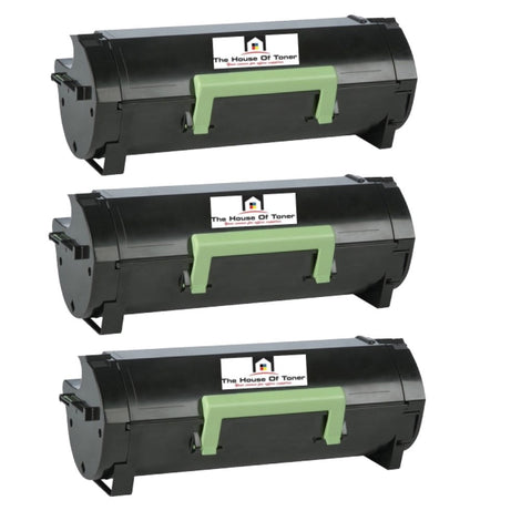 Compatible Toner Cartridge Replacement for Lexmark 56F1U00 (Ultra High Yield Black) 25K YLD (3-Pack)