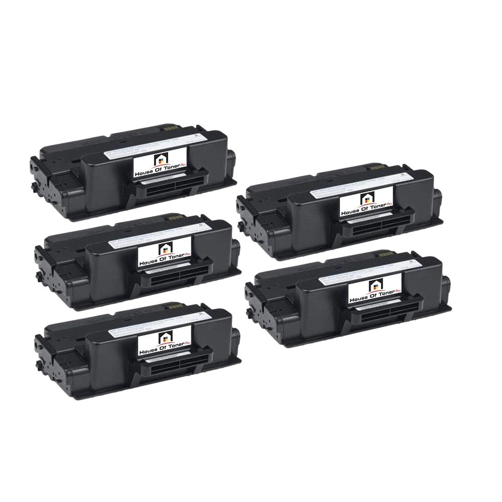 Compatible Toner Cartridge Replacement For DELL 593-BBBJ (Black) 10K YLD (5-Pack) Compatible Toner Cartridge Replacement For DELL 593-BBBJ (Black) 10K YLD (5-Pack)
