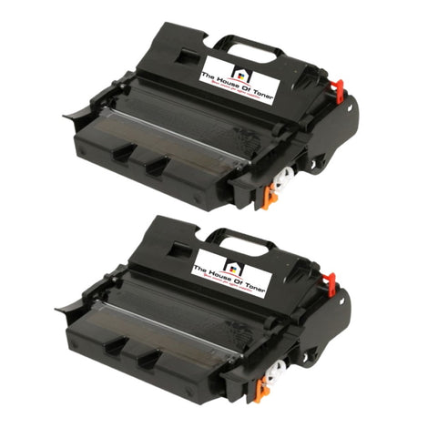 Compatible Toner Cartridge Replacement for LEXMARK 64035HA (High Yield) Black (21K YLD) 2-Pack