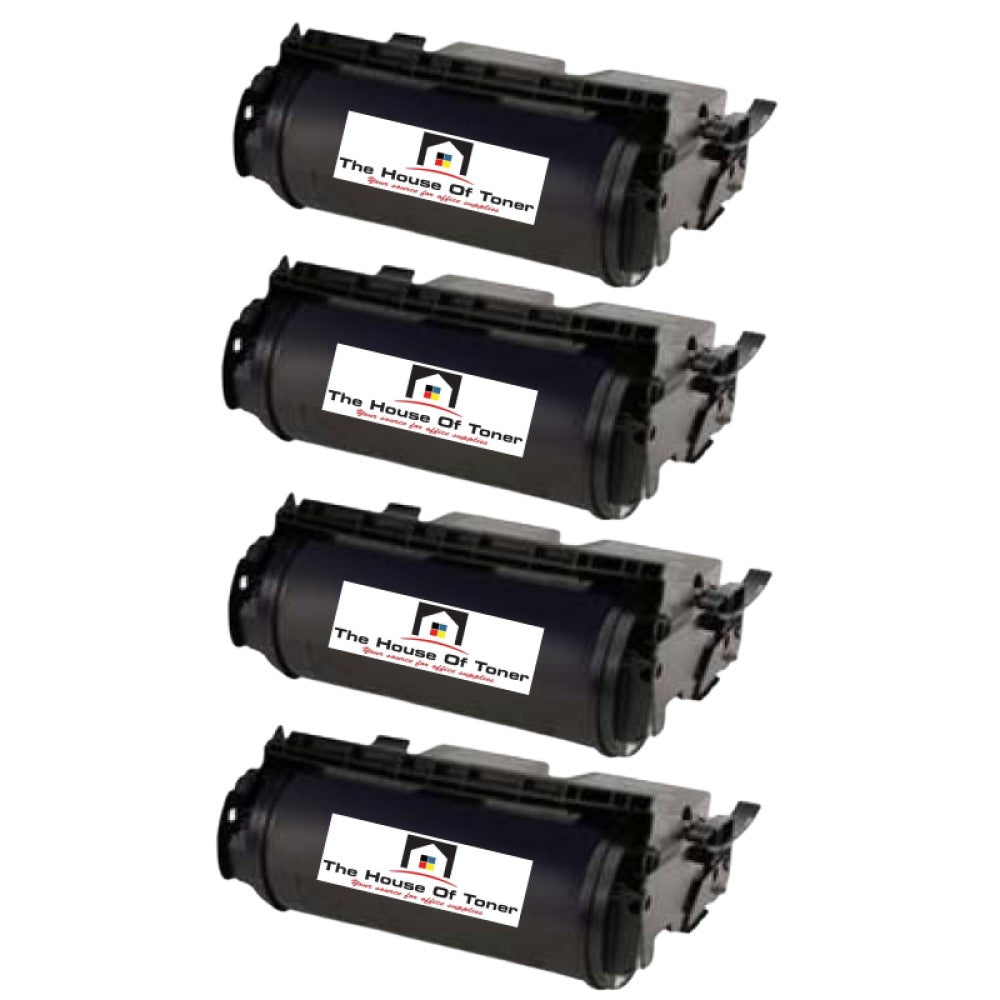 Compatible Toner Cartridge Replacement for LEXMARK 64435XA (High Yield) Black (32K YLD) 4-Pack Compatible Toner Cartridge Replacement for LEXMARK 64435XA (High Yield) Black (32K YLD) 4-Pack