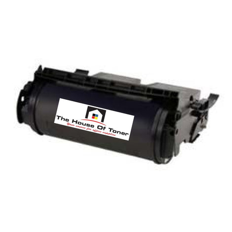 Compatible Toner Cartridge Replacement for LEXMARK 64435XA (High Yield) Black (32K YLD)