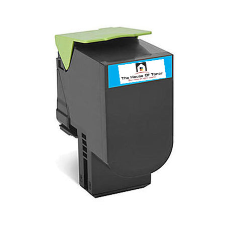 Compatible Toner Cartridge Replacement for LEXMARK C540H1CG (High Yield Cyan) 2K YLD
