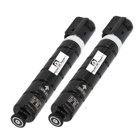 Compatible Toner Cartridge Replacement for CANON 8516B003AA (GPR-51) COMPATIBLE (2-PACK)