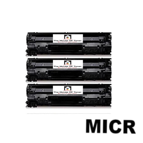 Compatible Toner Cartridge Replacement For CANON 9435B001AA (137) Black (2.4K YLD) 3-Pack (W/Micr)