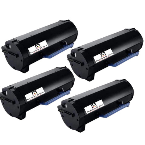 Compatible Toner Cartridge Replacement for KONICA MINOLTA A6VK01F (TNP44) Black (4-Pack)