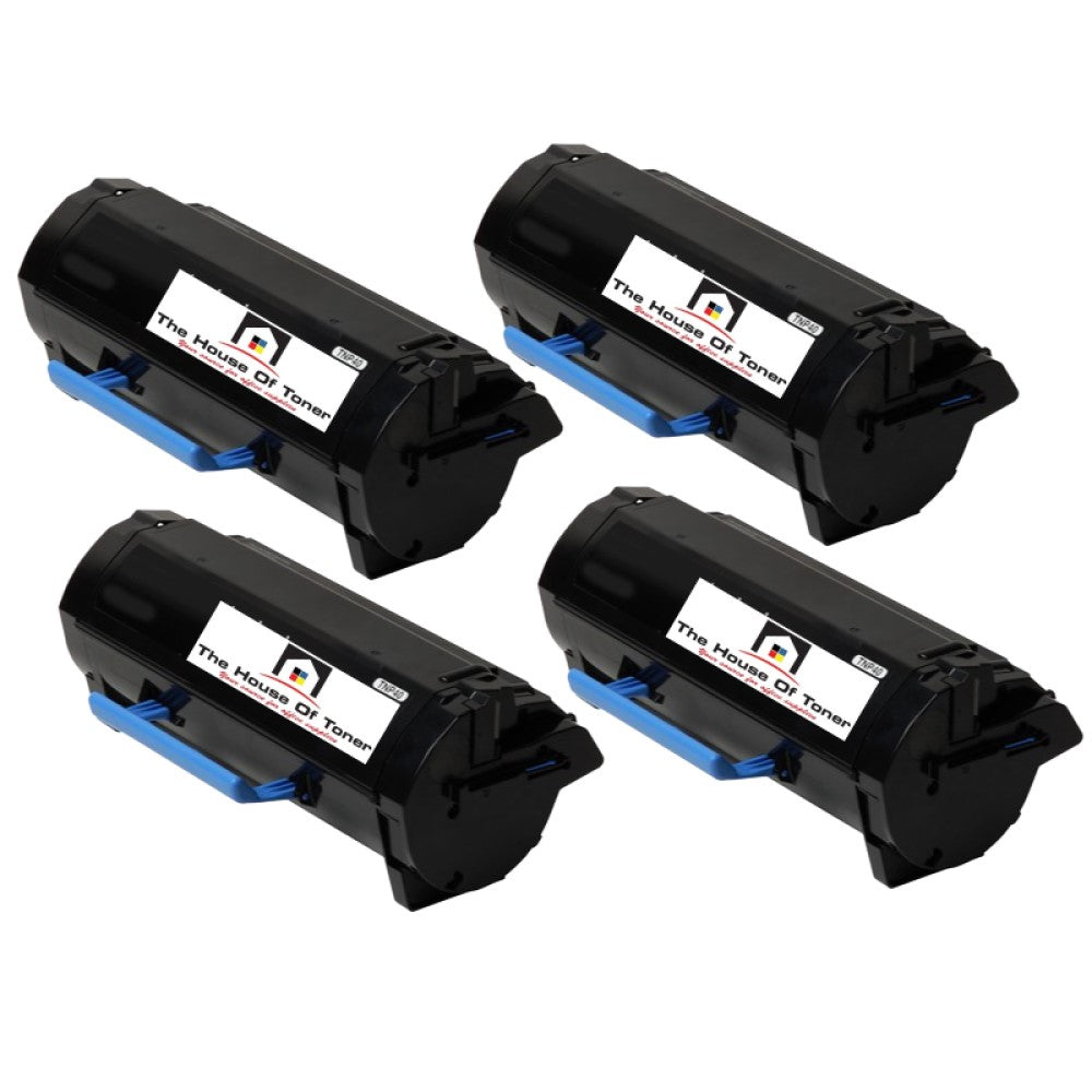 Compatible Toner Cartridge Replacement for Konica Minolta A6WN01F (TNP40) Black (20K YLD) 4-Pack Compatible Toner Cartridge Replacement for Konica Minolta A6WN01F (TNP40) Black (20K YLD) 4-Pack