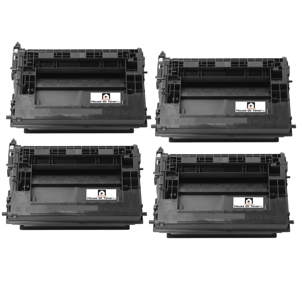 Compatible Toner Cartridge Replacement for HP CF237X (37X) High Yield Black (25K YLD) 4-Pack Compatible Toner Cartridge Replacement for HP CF237X (37X) High Yield Black (25K YLD) 4-Pack