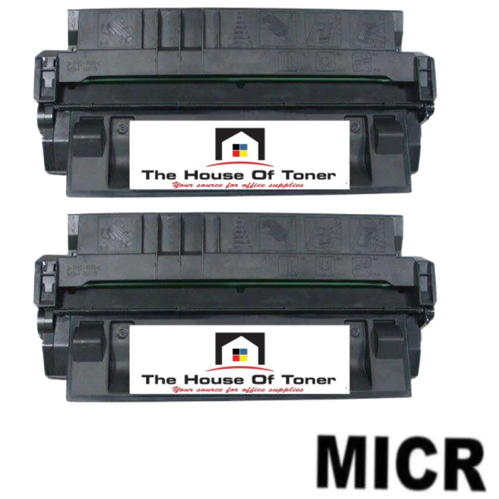 Compatible Toner Cartridge Replacement For HP C4129X (29X) High Yield Black (10K YLD) 2-Pack (W/Micr) Compatible Toner Cartridge Replacement For HP C4129X (29X) High Yield Black (10K YLD) 2-Pack (W/Micr)