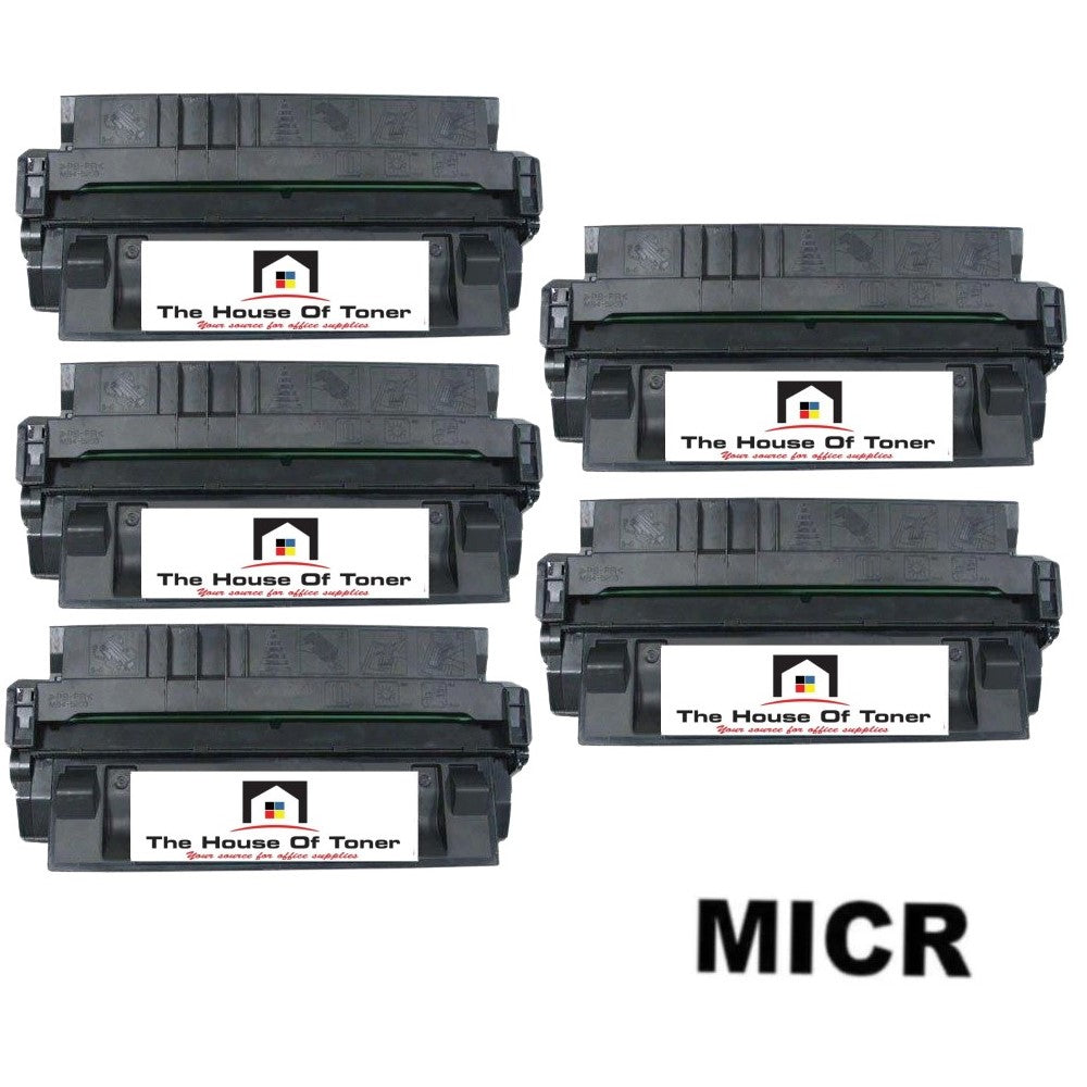 Compatible Toner Cartridge Replacement For HP C4129X (29X) High Yield Black (10K YLD) 5-Pack W/Micr Compatible Toner Cartridge Replacement For HP C4129X (29X) High Yield Black (10K YLD) 5-Pack W/Micr