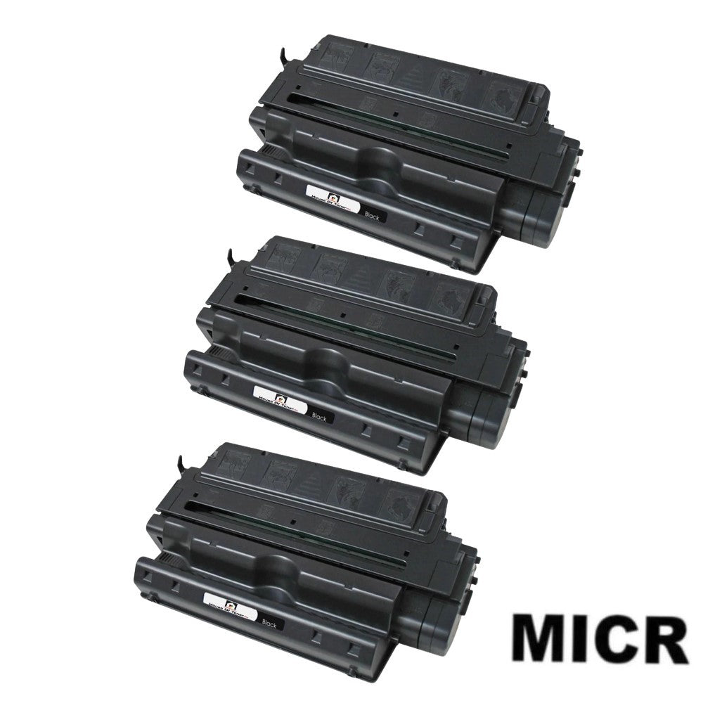 Compatible Toner Cartridge Replacement For HP C4182X (82X) High Yield Black (20K YLD) 3-Pack (W/Micr) Compatible Toner Cartridge Replacement For HP C4182X (82X) High Yield Black (20K YLD) 3-Pack (W/Micr)