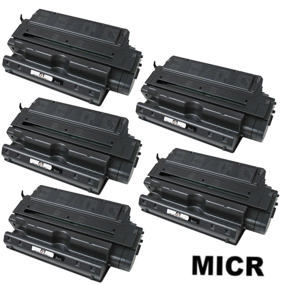 Compatible Toner Cartridge Replacement For HP C4182X (82X) High Yield Black (20K YLD) 5-Pack (W/Micr) Compatible Toner Cartridge Replacement For HP C4182X (82X) High Yield Black (20K YLD) 5-Pack (W/Micr)
