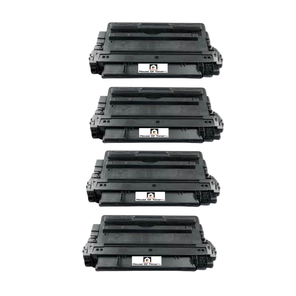Compatible Toner Cartridge Replacement for HP CF214A (14A) Black (10K YLD) 4-Pack Compatible Toner Cartridge Replacement for HP CF214A (14A) Black (10K YLD) 4-Pack
