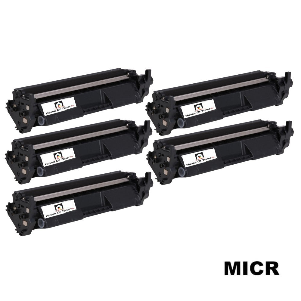 Compatible Toner Cartridge Replacement for HP CF230X (30X) Black (3.5K) 5-Pack (W/MICR) Compatible Toner Cartridge Replacement for HP CF230X (30X) Black (3.5K) 5-Pack (W/MICR)