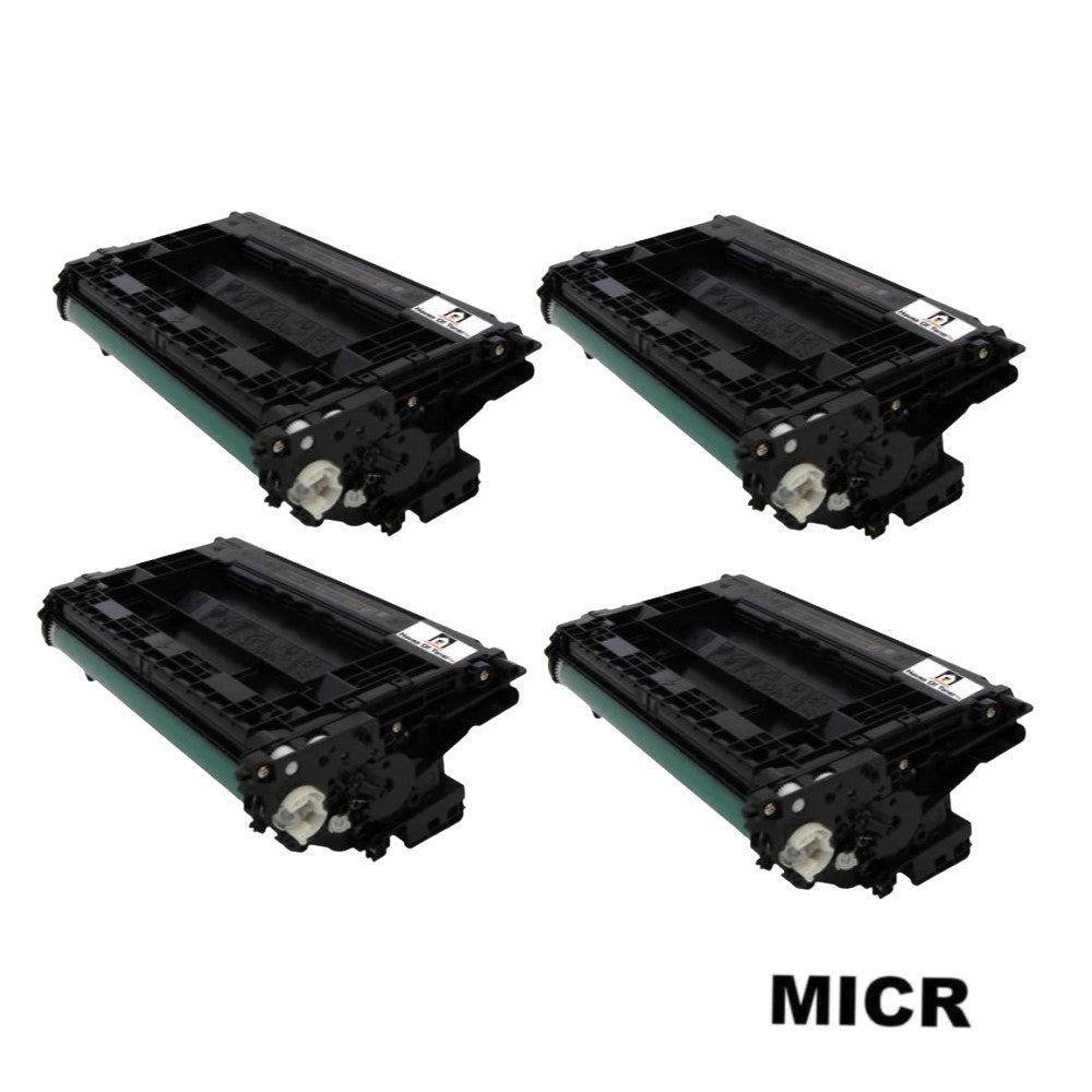 Compatible Toner Cartridge Replacement for HP CF237A (37A) Black (11K YLD) 4-Pack (W/MICR) Compatible Toner Cartridge Replacement for HP CF237A (37A) Black (11K YLD) 4-Pack (W/MICR)