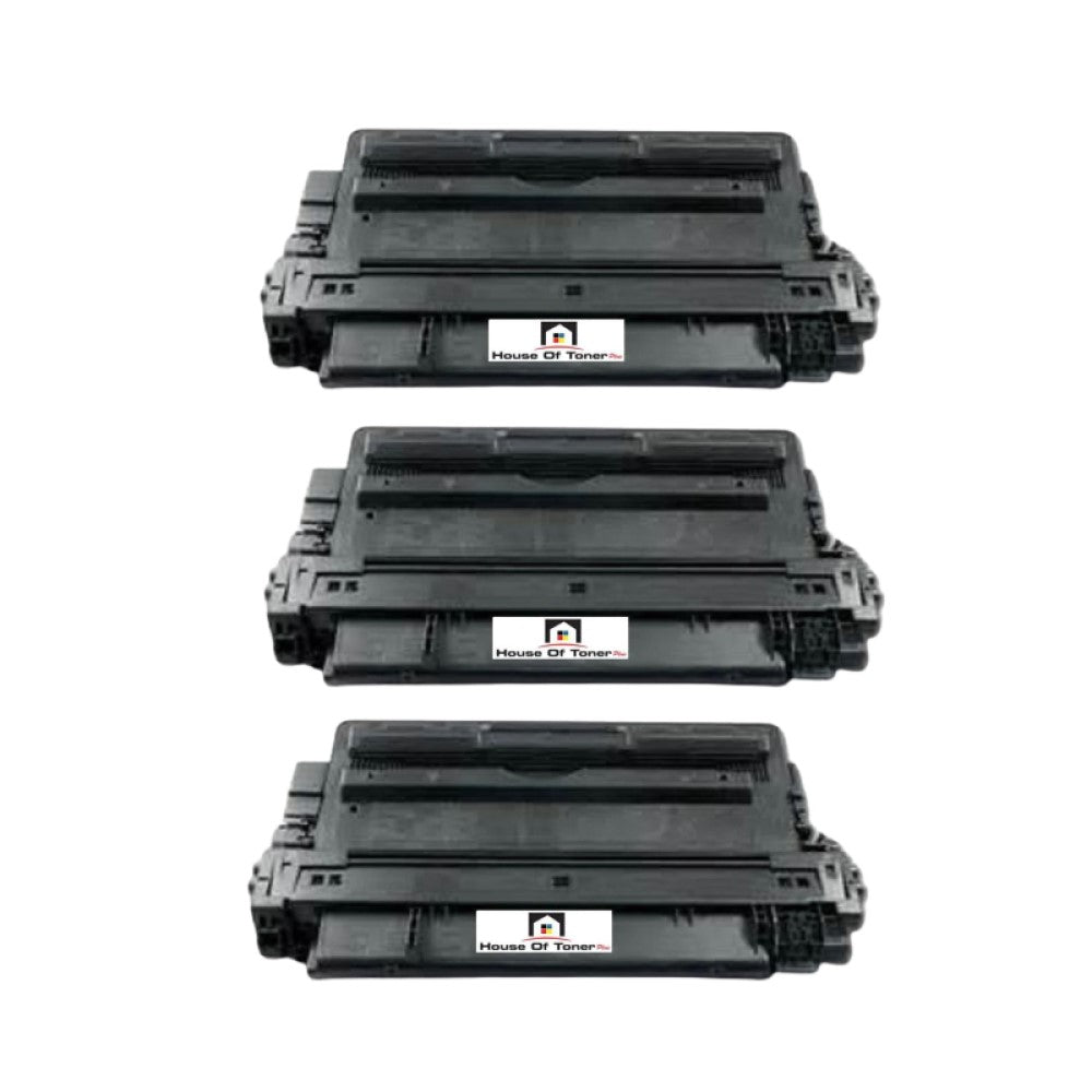 Compatible Toner Cartridge Replacement for HP CF214A (14A) Black (10K YLD) 3-Pack Compatible Toner Cartridge Replacement for HP CF214A (14A) Black (10K YLD) 3-Pack