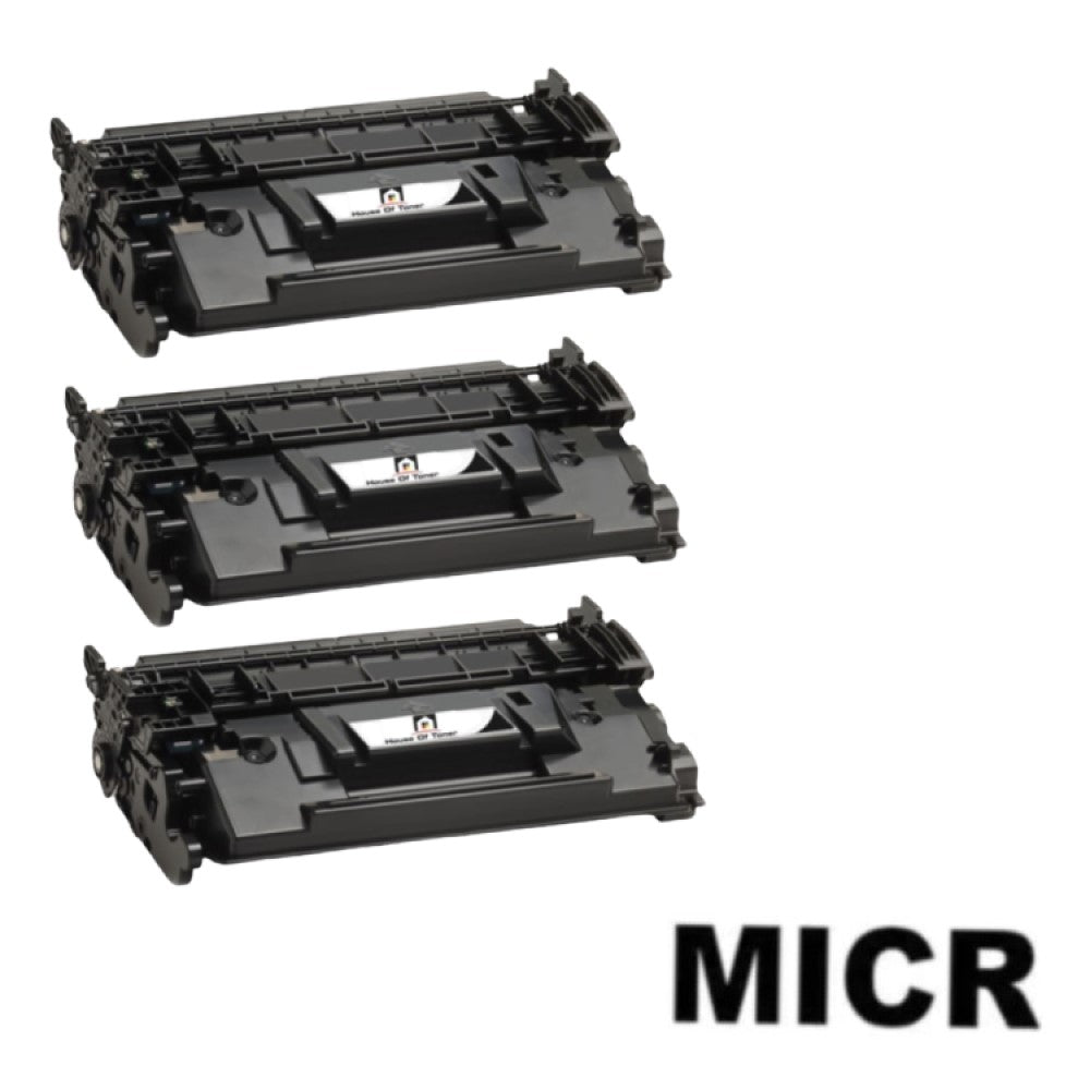 Compatible Toner Cartridge Replacement For HP CF258A (58A) Black (3K YLD) 3-Pack (W/Micr) Compatible Toner Cartridge Replacement For HP CF258A (58A) Black (3K YLD) 3-Pack (W/Micr)