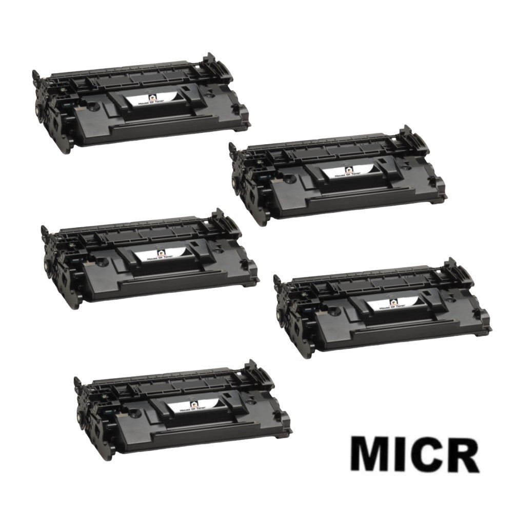 Compatible Toner Cartridge Replacement For HP CF258A (58A) Black (3K YLD) 5-Pack (W/Micr) Compatible Toner Cartridge Replacement For HP CF258A (58A) Black (3K YLD) 5-Pack (W/Micr)