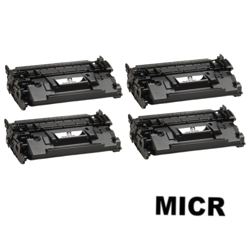 Compatible Toner Cartridge Replacement For HP CF258A (58A) Black (3K YLD) 4-Pack (W/Micr) Compatible Toner Cartridge Replacement For HP CF258A (58A) Black (3K YLD) 4-Pack (W/Micr)