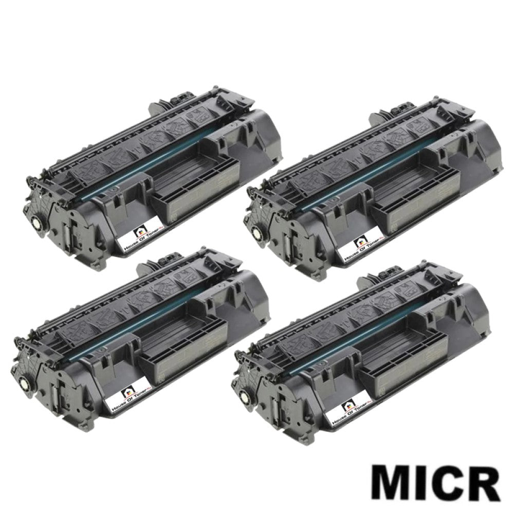 Compatible Toner Cartridge Replacement for HP CF280X (80X) High Yield Black (6.9K YLD) W/Micr (4-Pack) Compatible Toner Cartridge Replacement for HP CF280X (80X) High Yield Black (6.9K YLD) W/Micr (4-Pack)