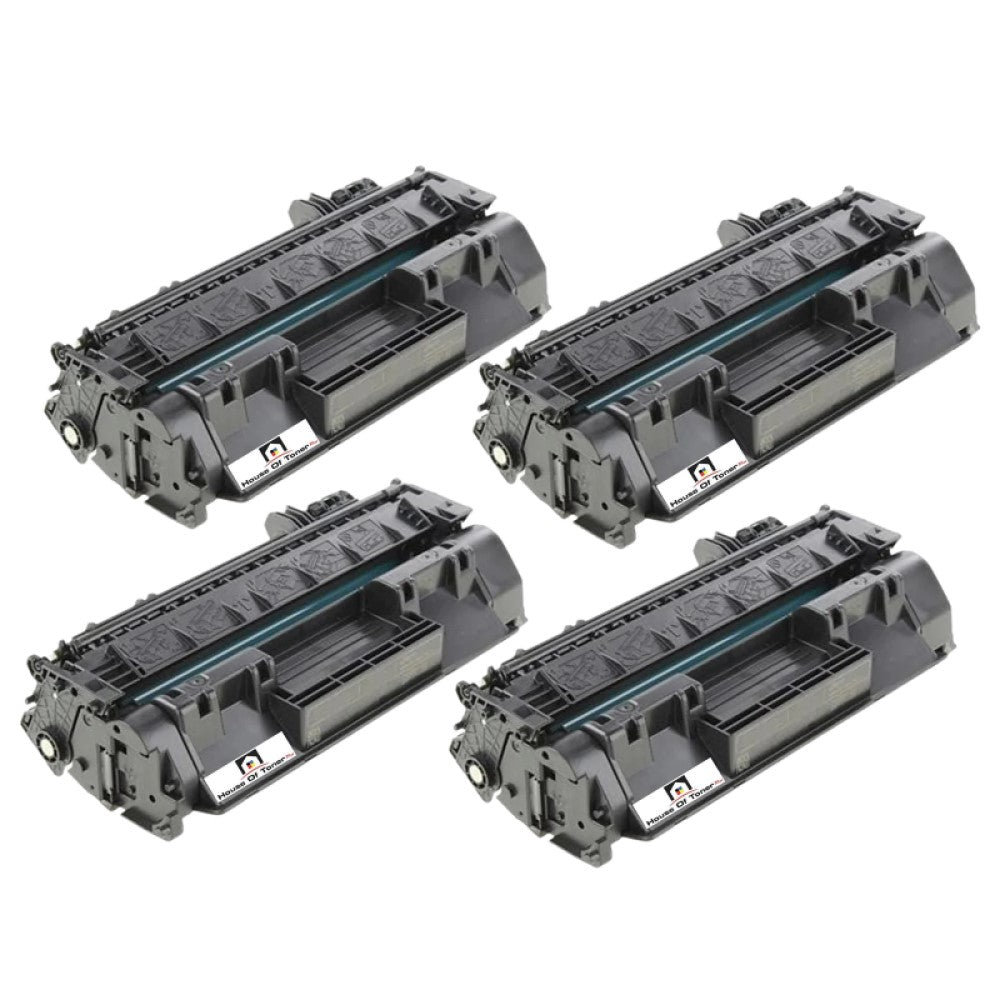 Compatible Toner Cartridge Replacement for HP CF280X (80X) High Yield Black (6.9K YLD) 4-Pack Compatible Toner Cartridge Replacement for HP CF280X (80X) High Yield Black (6.9K YLD) 4-Pack